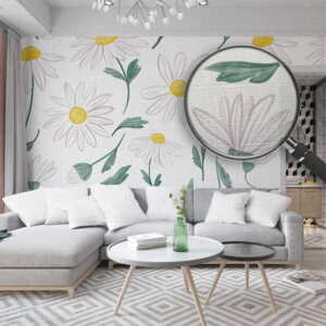 Vinilo Paredes Efecto CANVAS (LIENZO) - Imagen 5