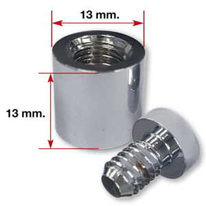 Kit embellecedor cromado + separador - Imagen 7